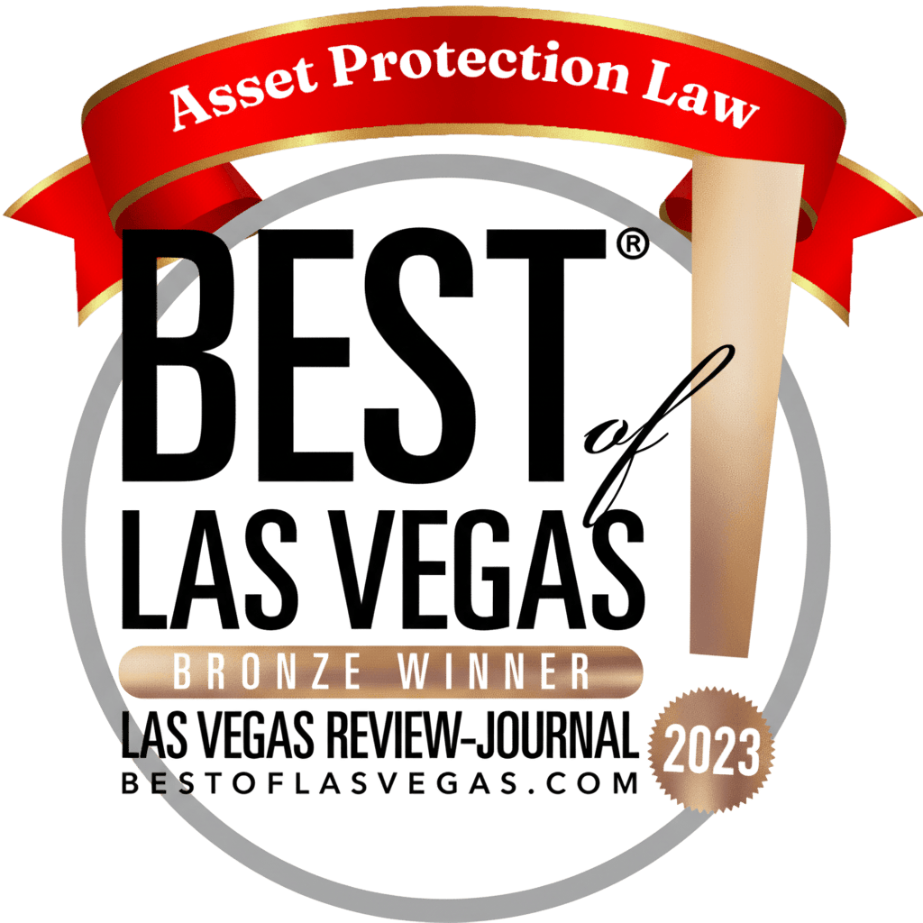 BOLV Bronze Medal 2023 Asset Protection Law