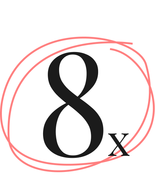 8x